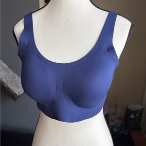KNIX Blue Seamless Bra